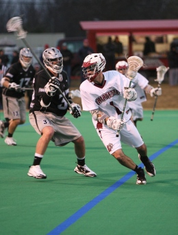 Will Heffernan '12 looks to score. The Lafayette Men's Lacrosse team has struggled as of late, losing five straight games.