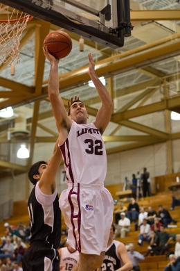 Rob Delaney '12 (above) had nine assists in the victory over Penn State on Wednesday.
