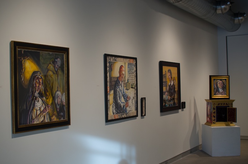 Works by Holly Trostle Brigham. [Photo by Yinan Xiong ‘16]